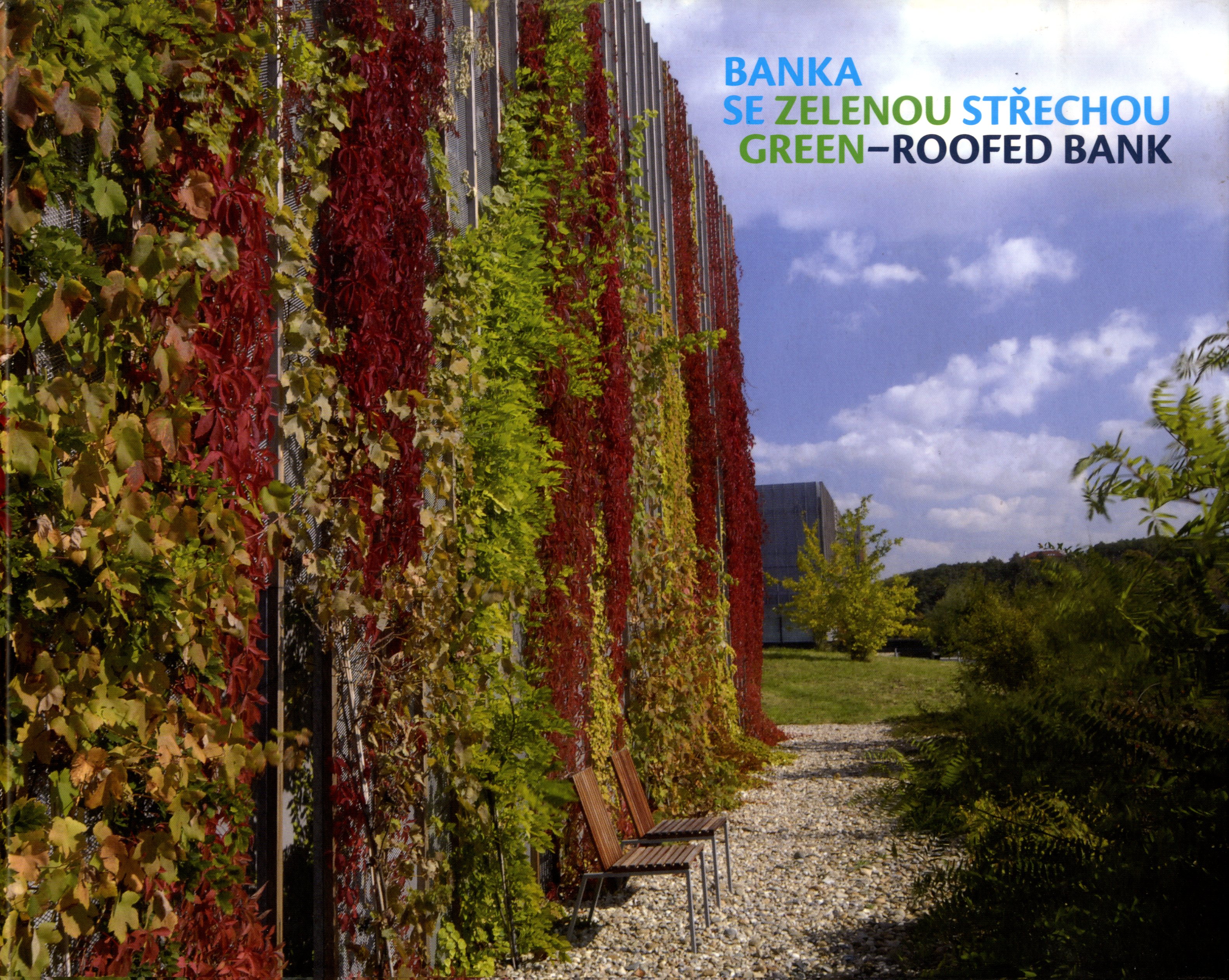Banka se zelenou střechou