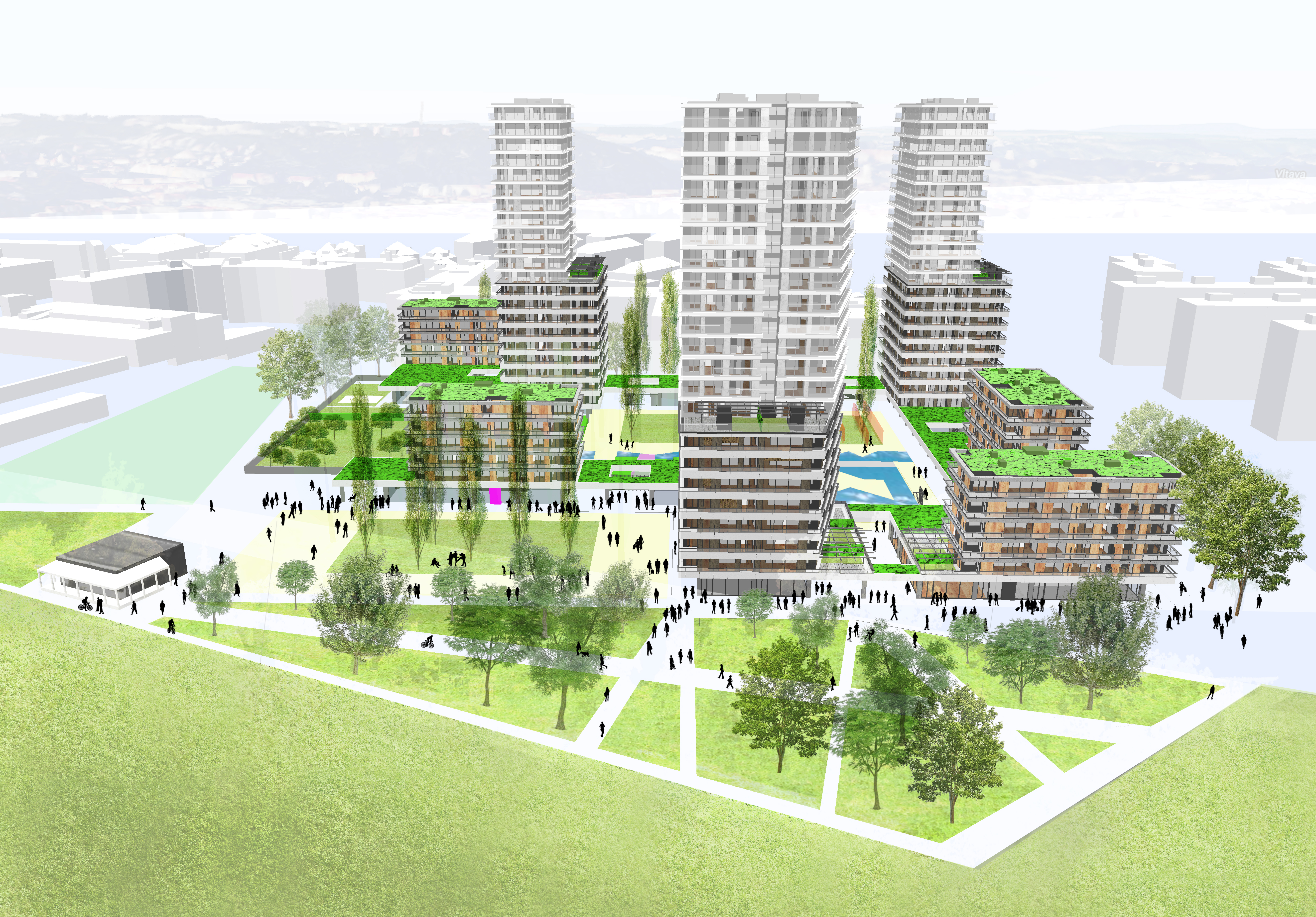 Rezidence Park Kavčí hory, Praha