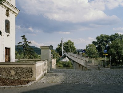 Lávka přes Berounku v Radotíně