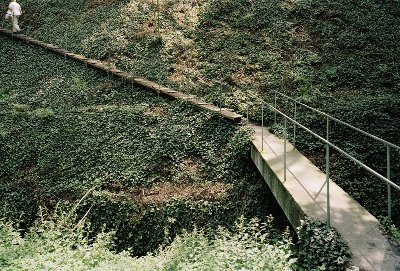 Cesta Jelením příkopem na Pražském hradě