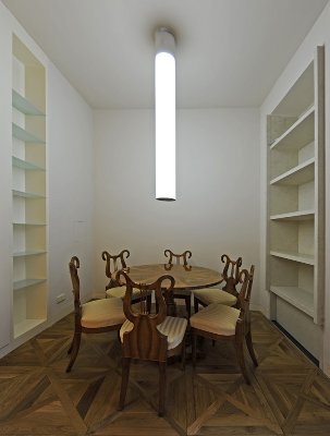 Interiér bytu, Kosárkovo nábřeží, Praha 1