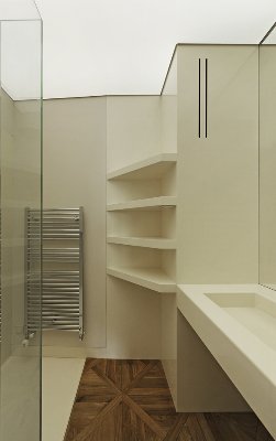 Interiér bytu, Kosárkovo nábřeží, Praha 1