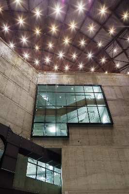 Konverze plynojemu v Národní kulturní památce v Dolní oblasti Vítkovice na multifunkční aulu GONG