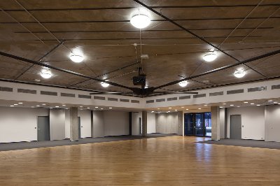 Konverze plynojemu v Národní kulturní památce v Dolní oblasti Vítkovice na multifunkční aulu GONG