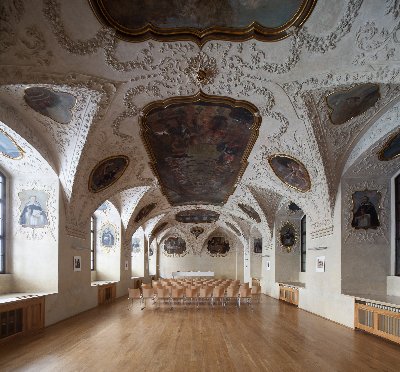 Foyer barokního refektáře - dominikánský klášter v Praze 1