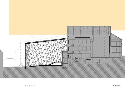 Dostavba Městského divadla v Turnově