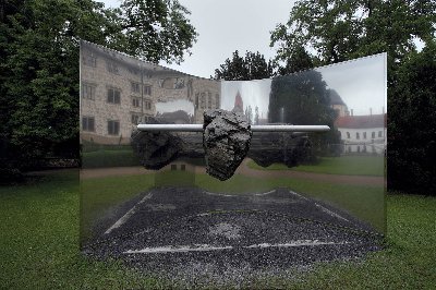 Aleš Veselý v prostorách Josefa Pleskota, Litomyšl