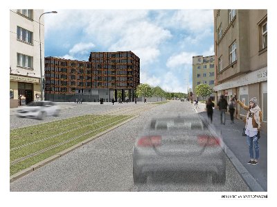 Rezidence parková čtvrť - objekt IA, Basilejské náměstí, Praha 3 - Žižkov