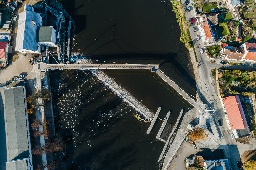 Lávka pro pěší přes řeku Otavu, Písek