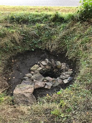 Obnovená studánka v Jižních Čechách